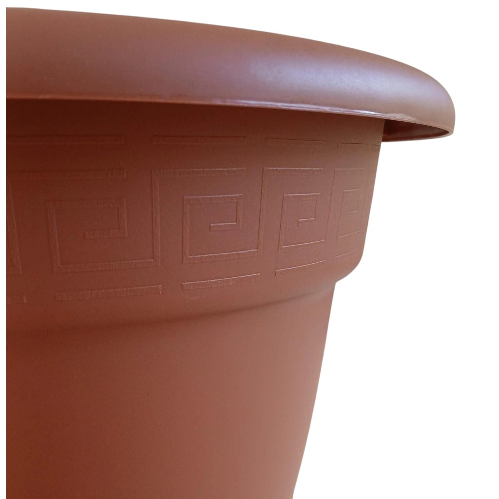 VASO CAMPANA ELLADE D.26XH22,5CM COLOR TERRACOTTA