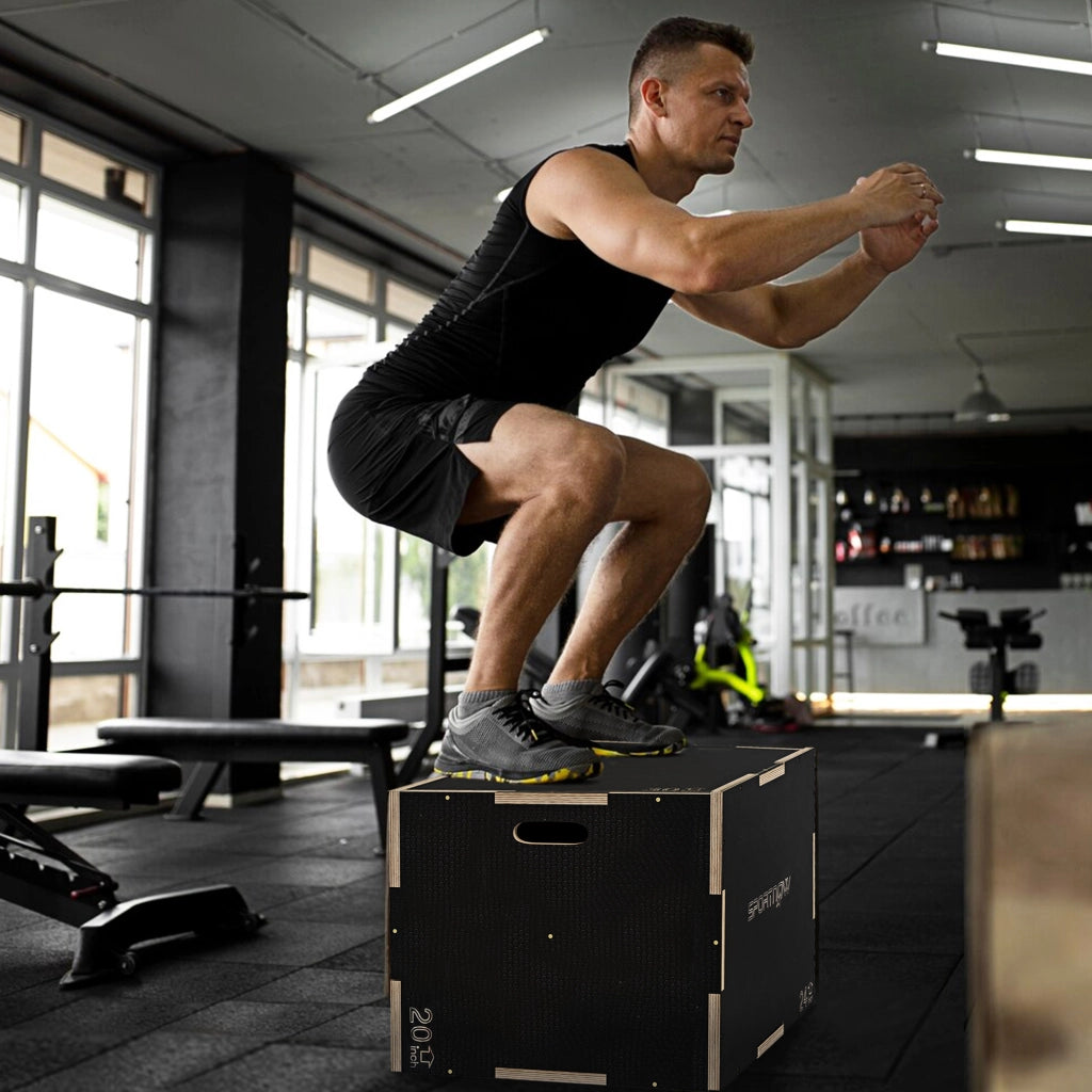 Plyo-Box ¨C zephmum ¨C Nero, 76x61x51 cm