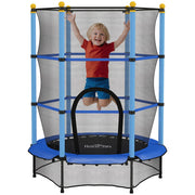 Trampolino per bambini ¨C zephmum ¨C ? 140 cm, H 190 cm, blu