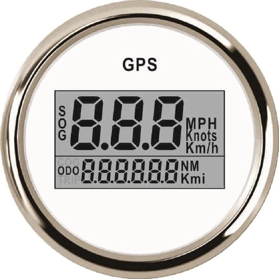 Sistema di misurazione della velocità GPS universale per auto e motocicli - 52mm