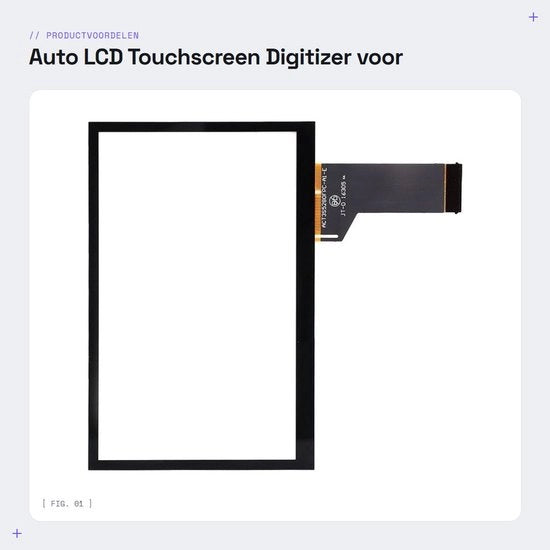 Schermo LCD Touchscreen per MIB
