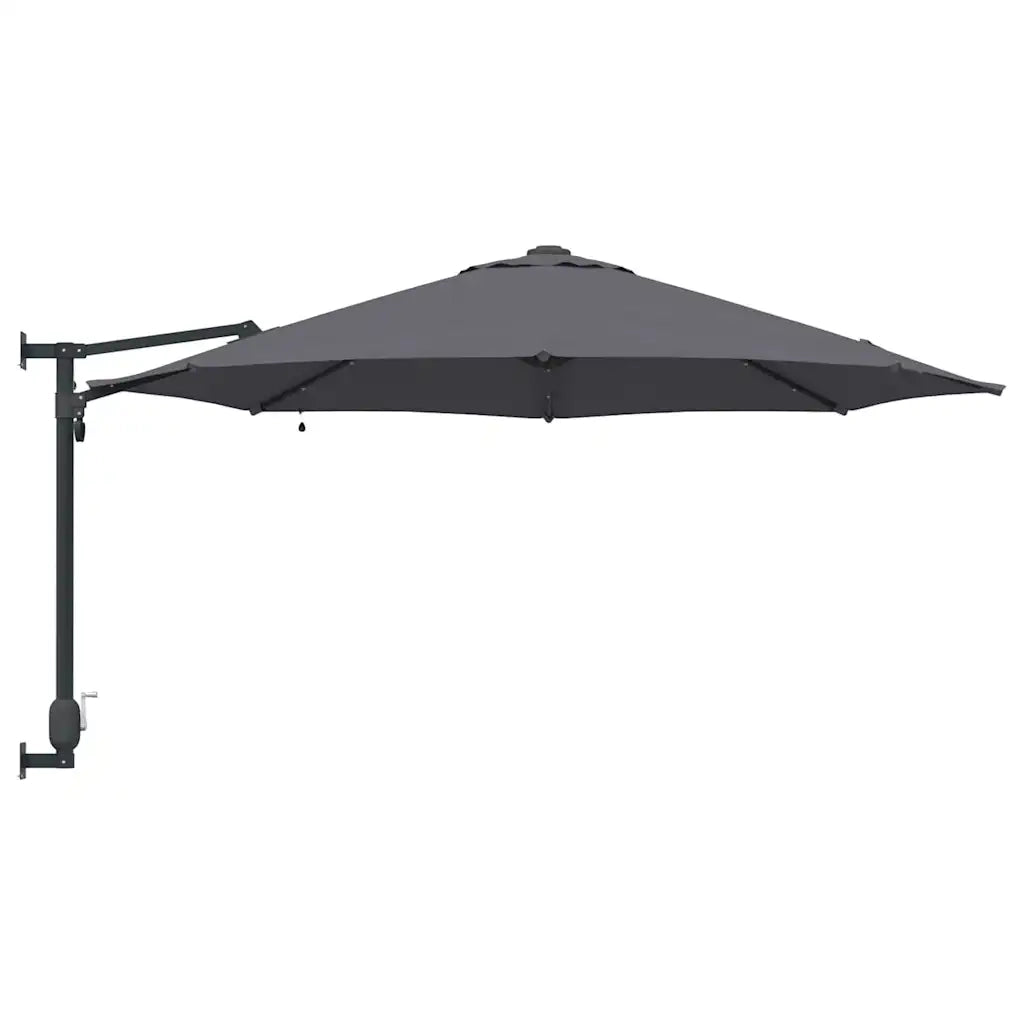 Ombrello da giardino Antracite 248 x 248 x 148 cm 42003245