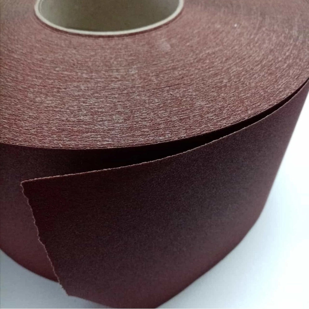 Sait saitac grana 120 carta vetrata abrasiva per legno ferro smalto vernici 1mt larghezza 120mm