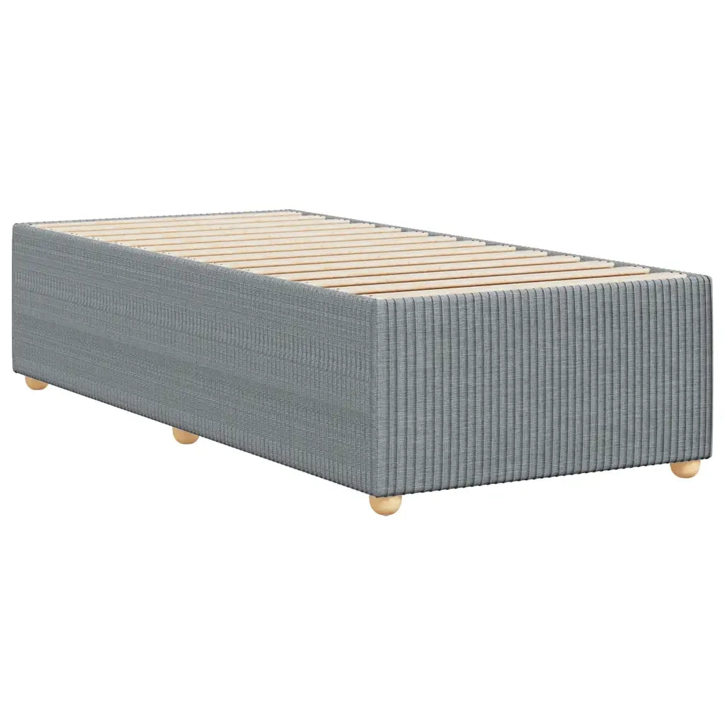Giroletto senza Materasso Grigio Chiaro 80x200 cm Tessuto 3284893