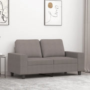 Divano a 2 Posti-Sofa 2 Posti Tortora 120 cm in Tessuto 561761