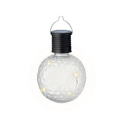 LAMPADINA SOLARE D.7,8XH11,2CM IN PLASTICA TRASP