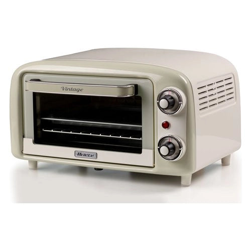 Ariete 3919 forno elettrico vintage, 800w, capacità 10l, doppio vetro, retrò, beige - 00C391903AR0