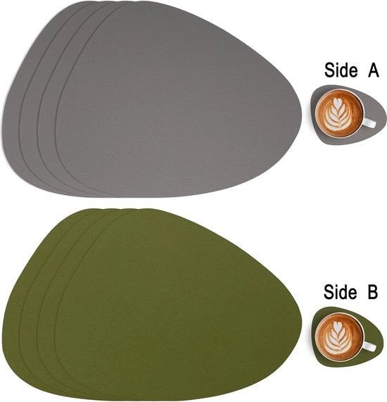 Set di tovaglie per tavola, 6 pezzi