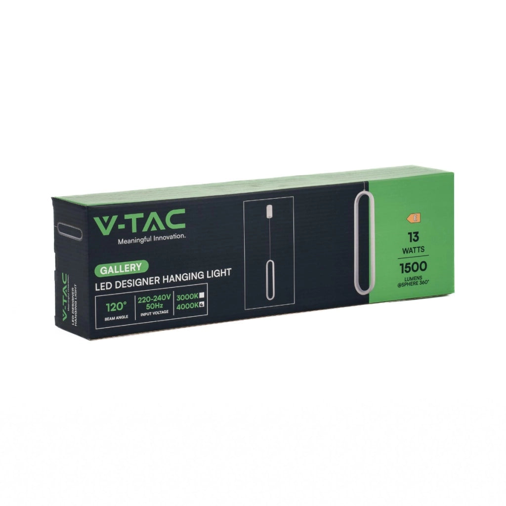 Lampada a sospensione LED 3000K bianca V-TAC VT-7829