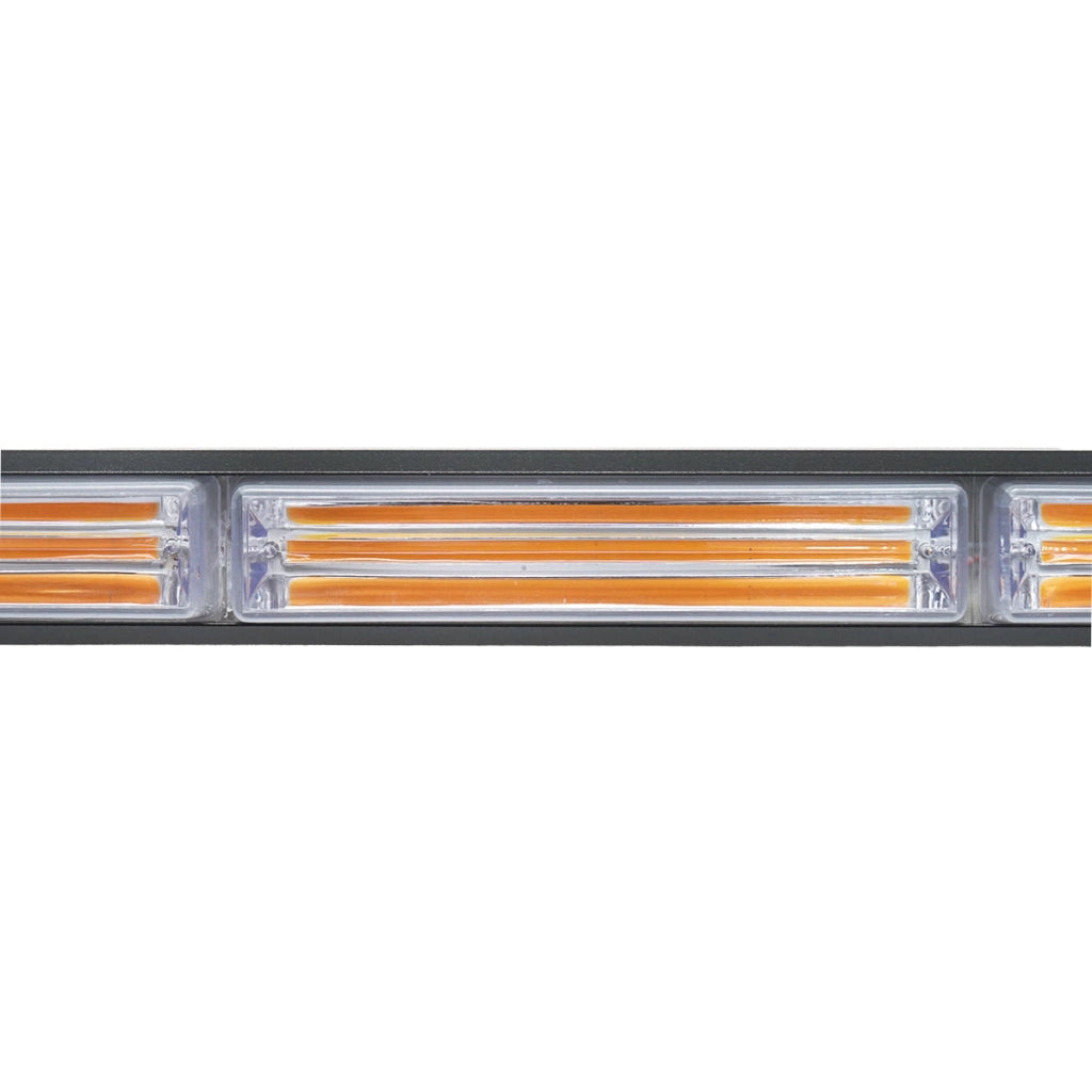 Proiettore stroboscopico giallo con 5 moduli LED, 12–24V Breckner Germany
