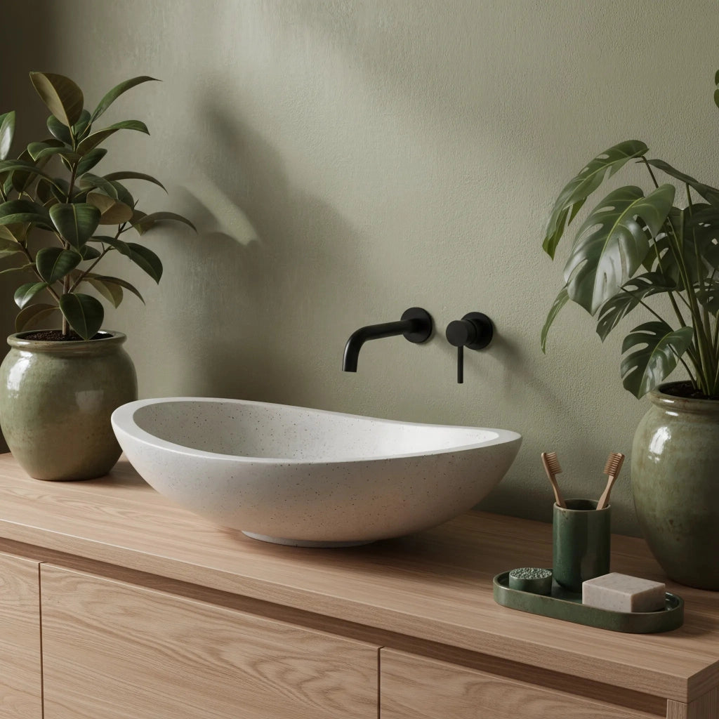 Lavabo Da Appoggio Rea Leona