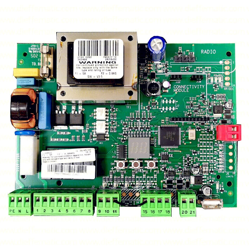 Centrale automazione FAAC 045S EX E045 790077 elettronica di comando 2 ante 230V