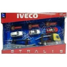 Iveco Stralis Twin car carrier-1:43