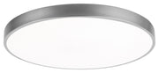 Plafoniera LED rotonda 40cm 36W argento Tesia Rabalux