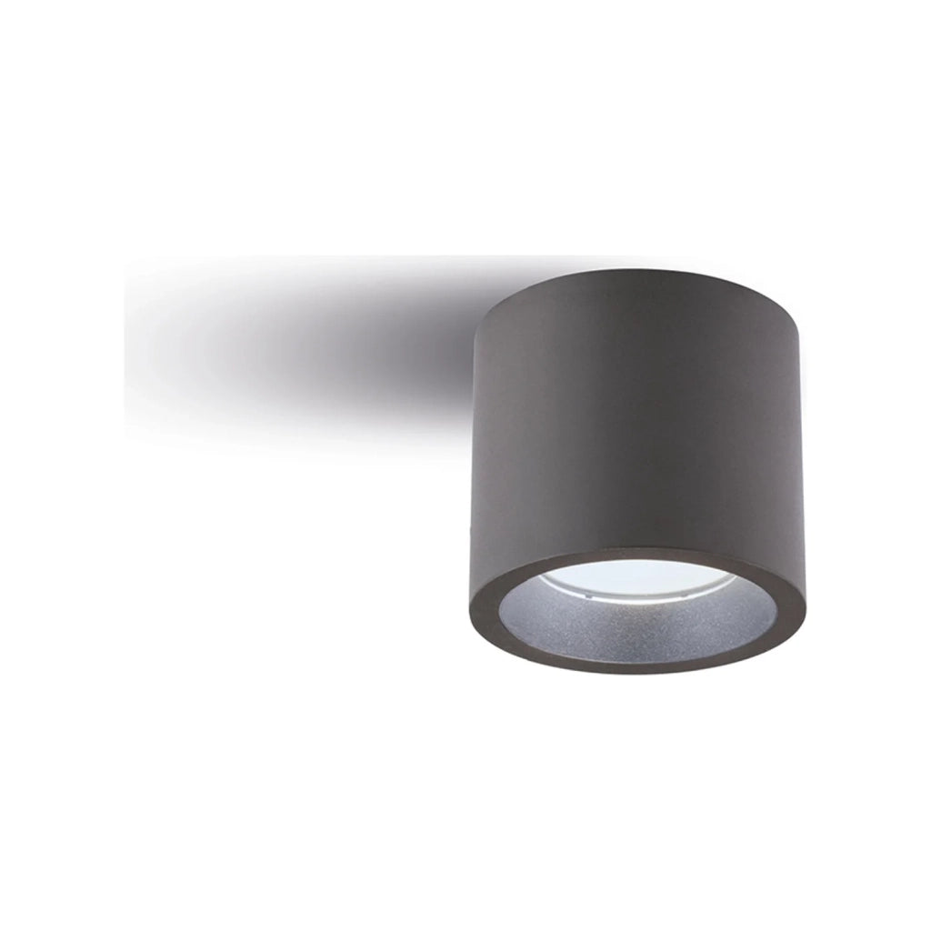 Plafoniera Per Esterno In Alluminio Grigio Led 12 W 1040 Lm 3000K Show