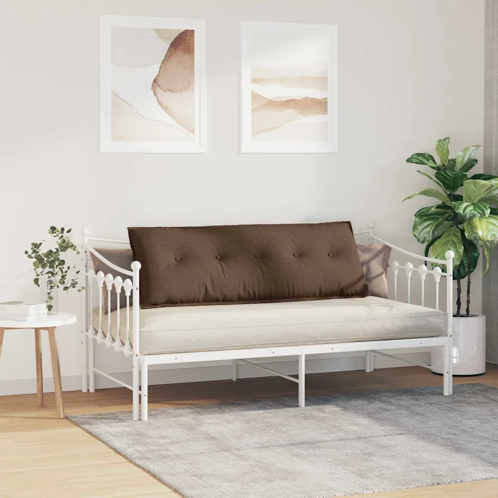 Cuscino per Schiena | Cuscino dorsale Marrone 140 x 19 x 50 cm Tessuto