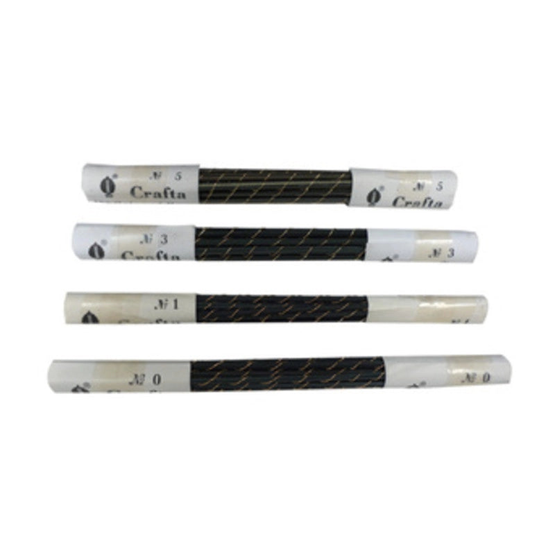 CONF 12 LAME P/TRAFORO 130 MM MISURA 5*- HAUNSTETTER JOSEF- 12,0 confezione
