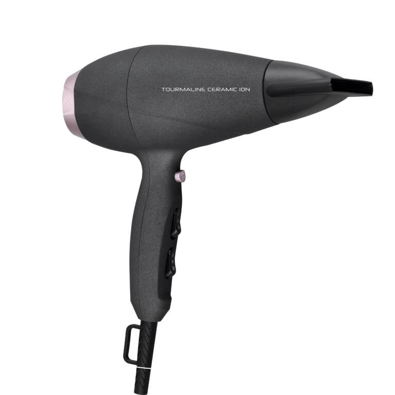 Asciugacapelli professionale ionico 2200W con diffusore e concentratore, 3 temperature e aria fredda cavo 3 m - Sogo