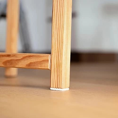 FELTRINI QUADRATI 35x35 mm - Bianco - Blister 4 pezzi