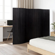Divisorio Ambienti Nero Larghezza 250 cm Altezza 165 cm in Bambù 376990