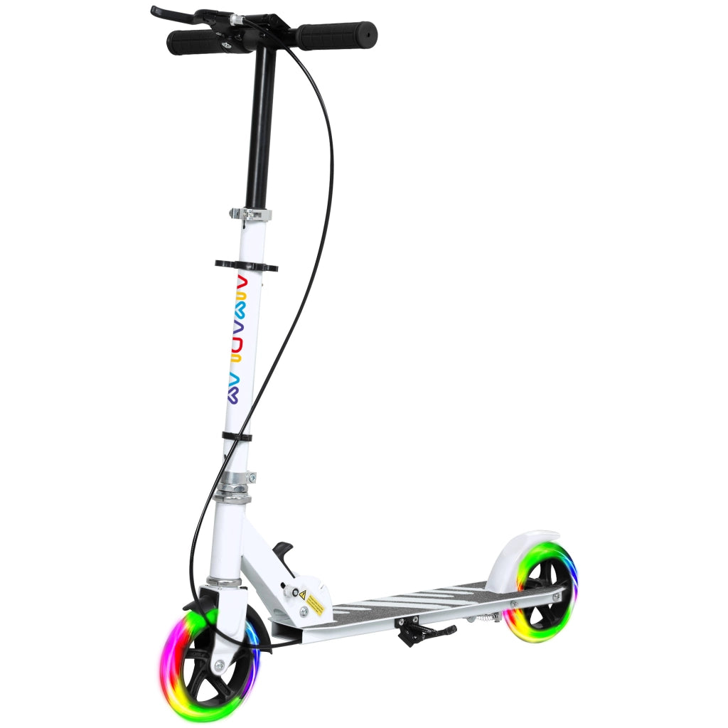 Trottinette bambini ¨C Minimal ¨C bianco LED regolabile