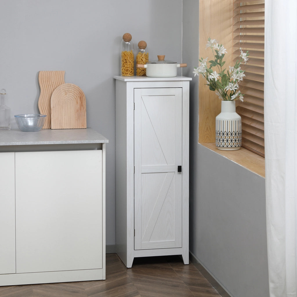 Armadio Bianco con 3 Ripiani Regolabili ¨C Minimal ¨C 120 cm