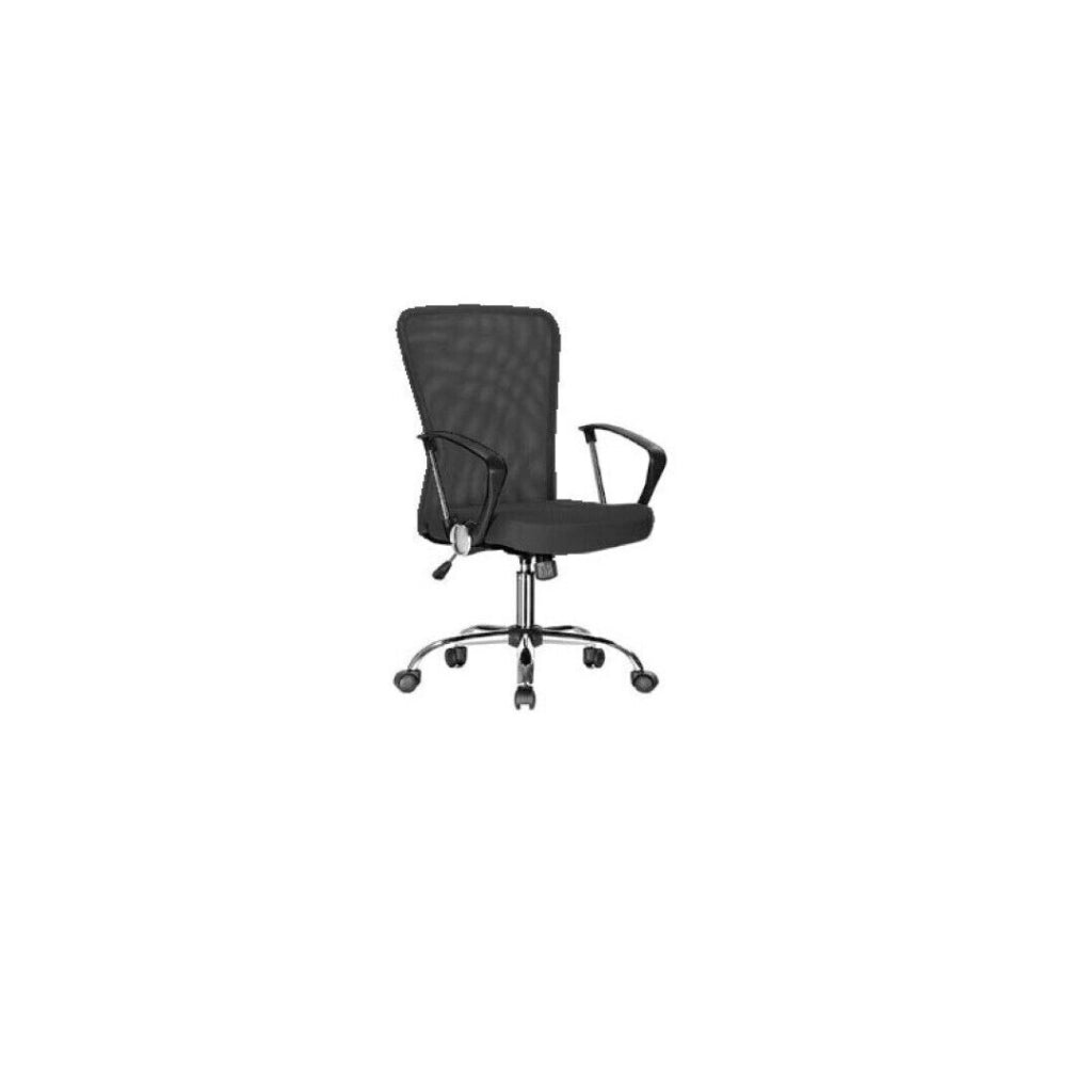 Sedia Ufficio C-Br Brisbane Nero - Bizzotto