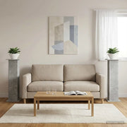 Supporto per piante 2 pcs Grigio Cemento 30,5 x 30 x 100,5 cm 899751