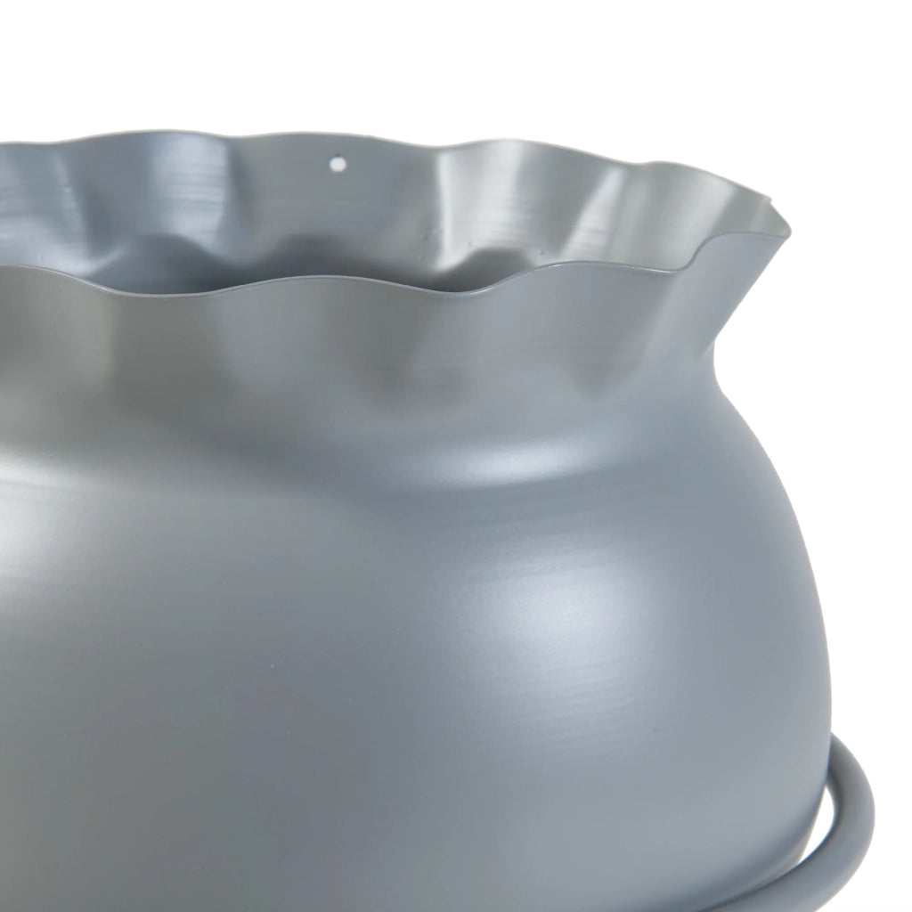 Portavasi da esterno 32 x 20 cm grigio 03_0010347