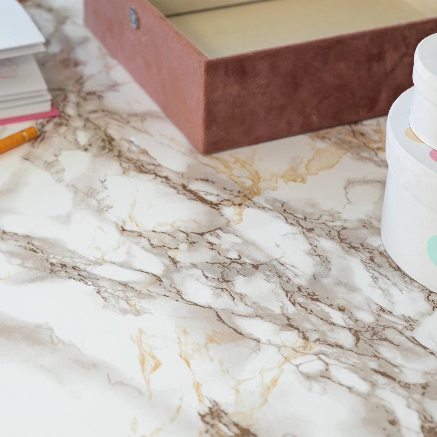 PLASTICA ADESIVA MARMO BEIGE DC FIX MINI 45X200
