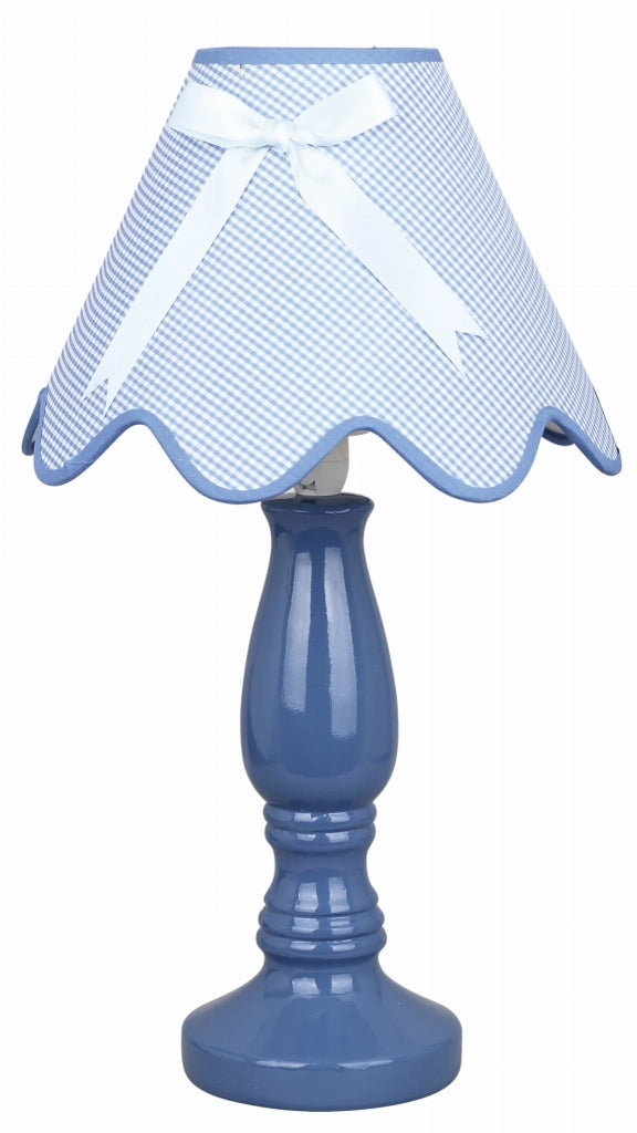 Candellux LOLA lampada da tavolo in ceramica blu E14