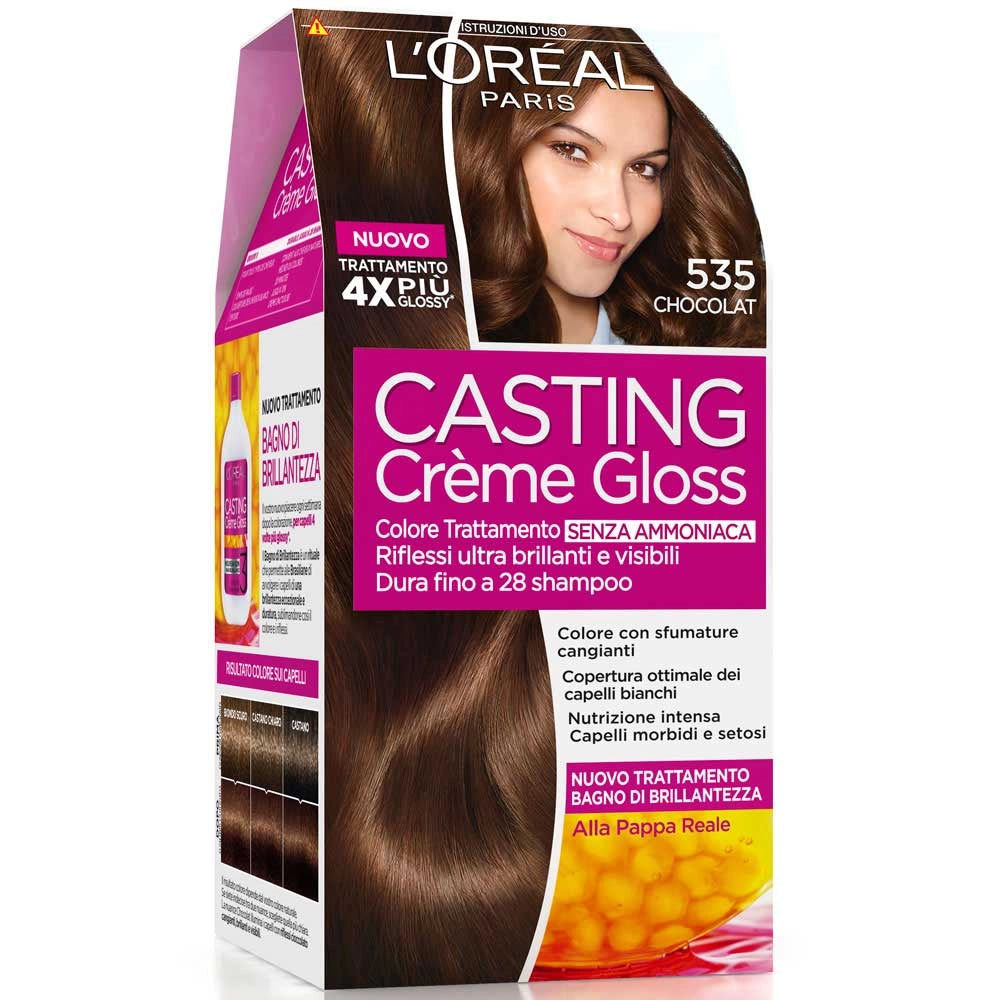 CASTING CREME GLOSS TINTA PER I CAPELLI N.535 COLORE CHOCOLAT