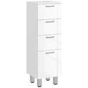 Mobile da bagno con cassetti ¨C Minimal ¨C Bianco 30x30x93