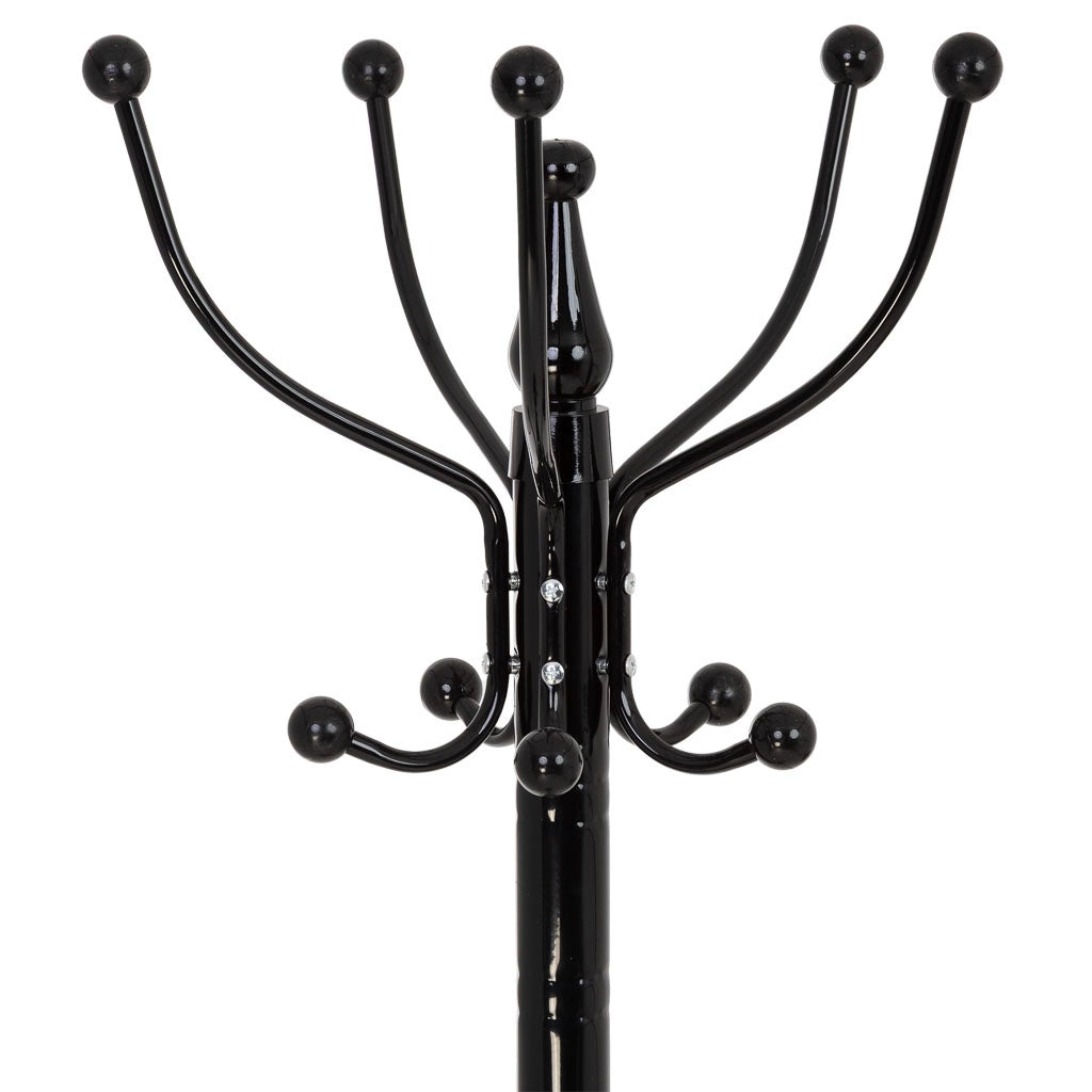 Perchero de metal negro 176h cm
