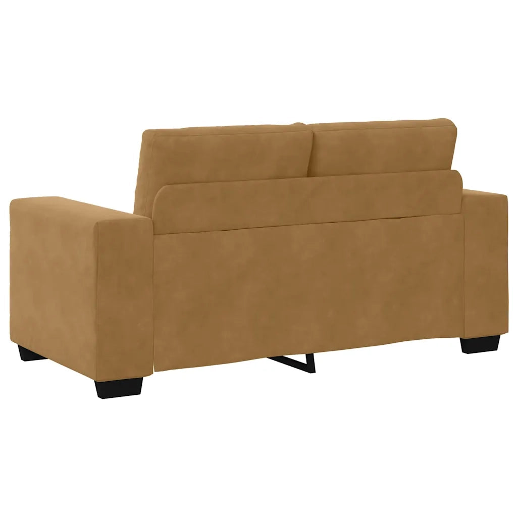 Set di divani 3 pcs Marrone 221 x 80 x 80 cm Velluto 3324646