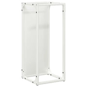 Rastrelliera per Legna da Ardere Bianca 25x25x60 cm CFW2392226