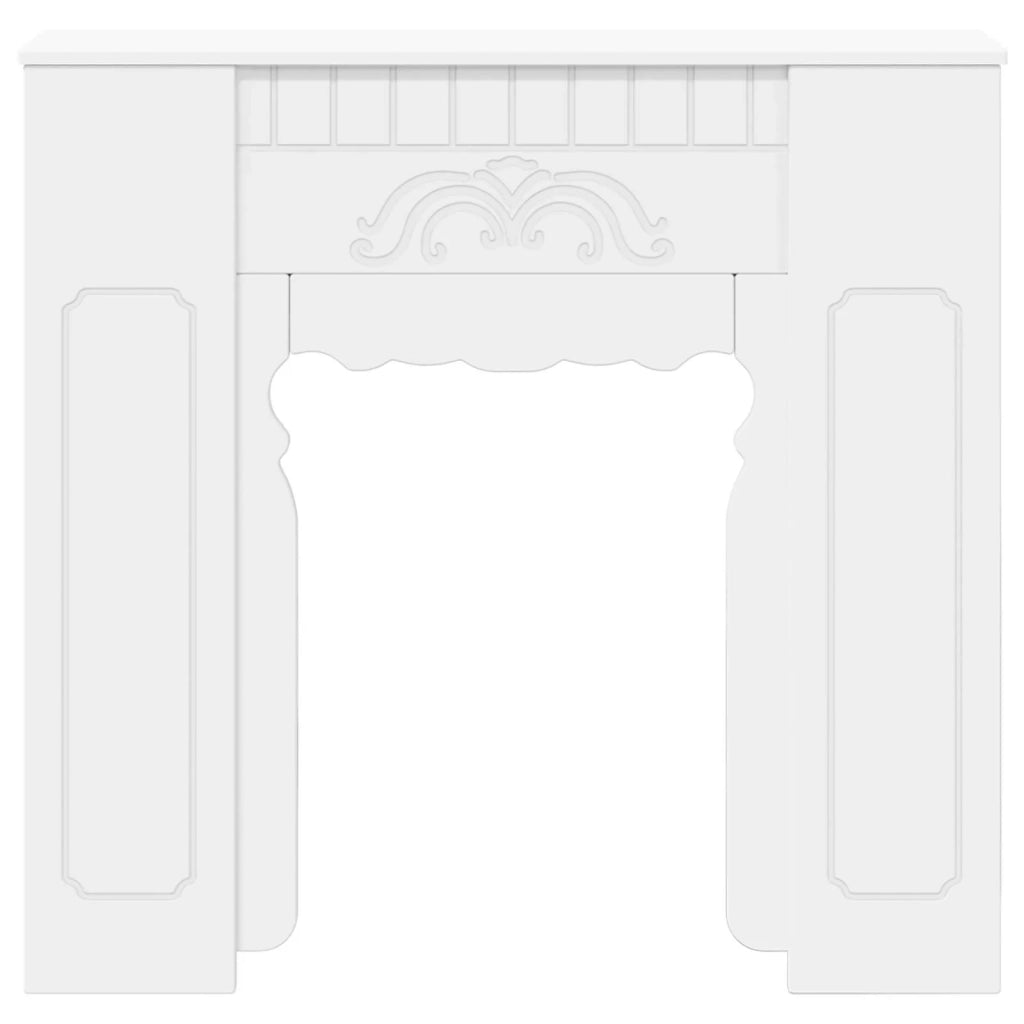 Cornice per camino Bianco 93 x 20 x 89 cm Legno ingegnerizzato 8006624