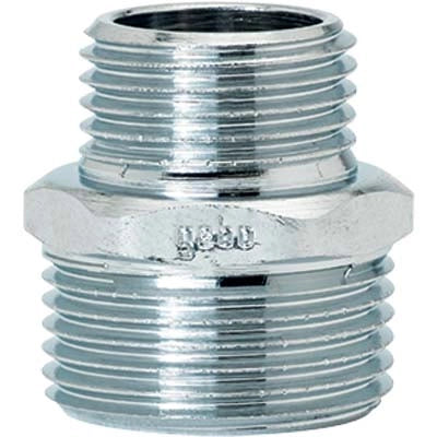 NIPPLO RIDOTTO OTTONE CROMATO 245 GEBO - 3/4MX1/2M- 5 pezzi