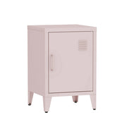 Comodino industriale, 1 anta, rosa