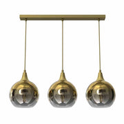 Lampadario sospeso Milagro Monte MLP8402 oro 3 luci