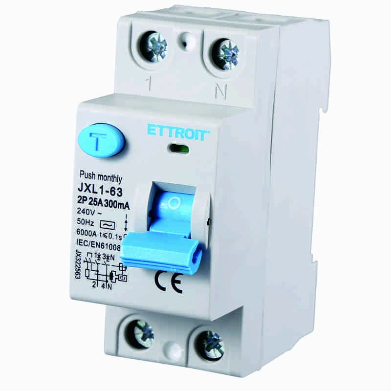 Ettroit Interruttore Differenziale Puro 2P 25A 300mA 220V 6kA JX322563