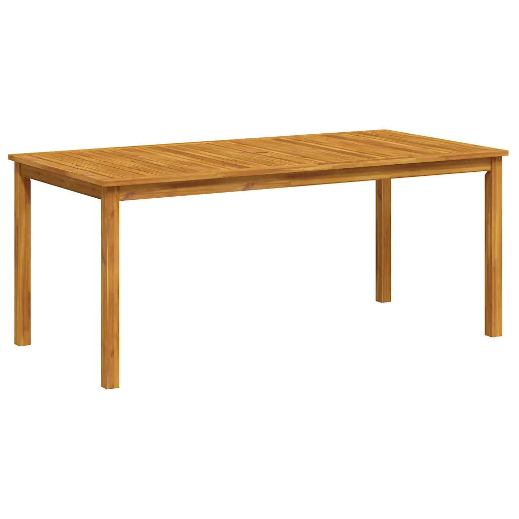 Tavolo da Pranzo da Giardino 180x90x75 cm Legno Massello Acacia 366371