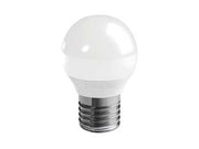 LAMPADA LED SFERA OPALE E27- - 3w - E27 - 6500  °K fredda 250 lm - 210  ° - 4 pezzi DURACELL - MAXIMUS