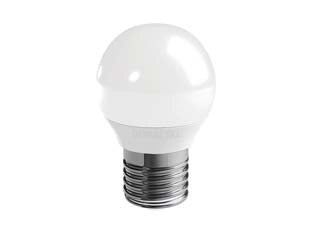 LAMPADA LED SFERA OPALE E27- - 3w - E27 - 6500  °K fredda 250 lm - 210  ° - 4 pezzi DURACELL - MAXIMUS