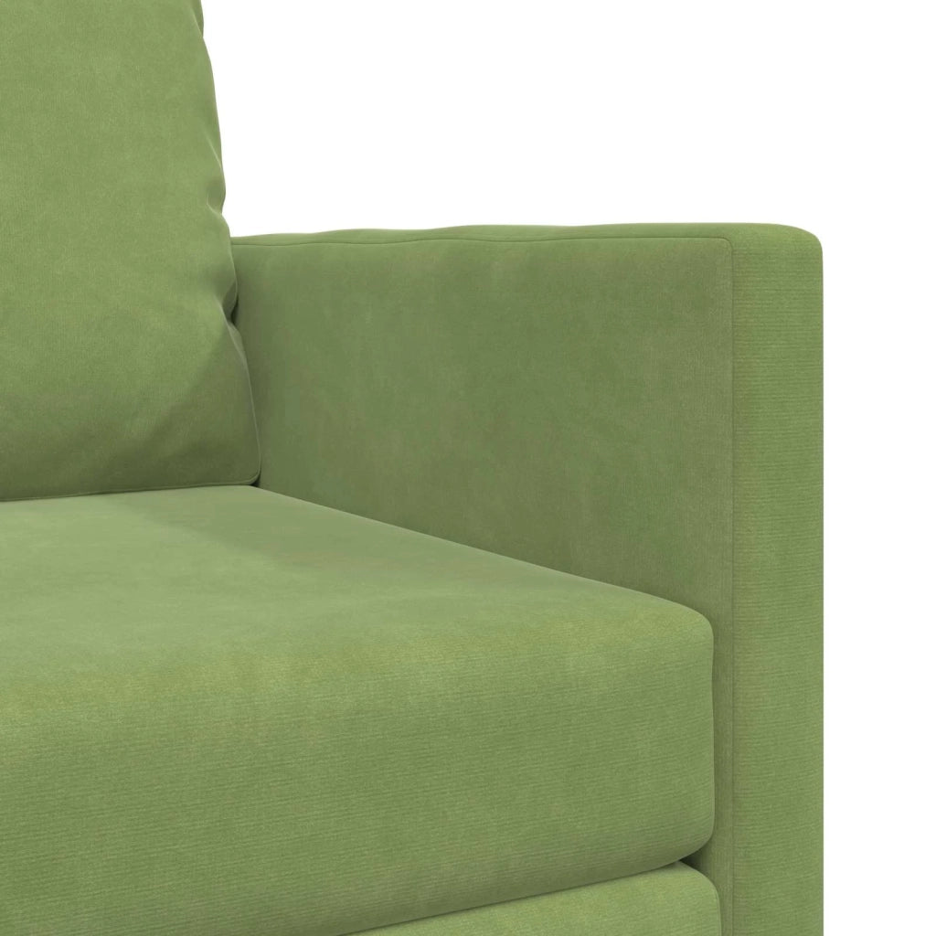 Divano letto Verde chiaro 74 x 77 x 81 cm Velluto 4106619