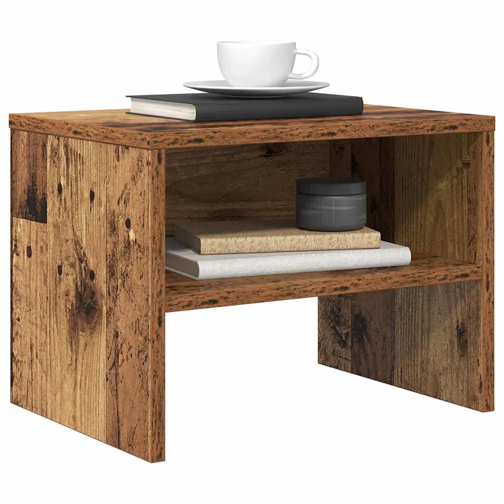 Armadio da Notte 2 pcs Legno vecchio 40 x 40 x 30 cm 875004