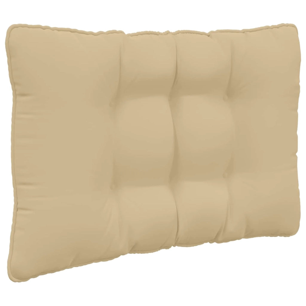 Cuscino per divano da esterno 3 pcs Beige Poliestere 900917