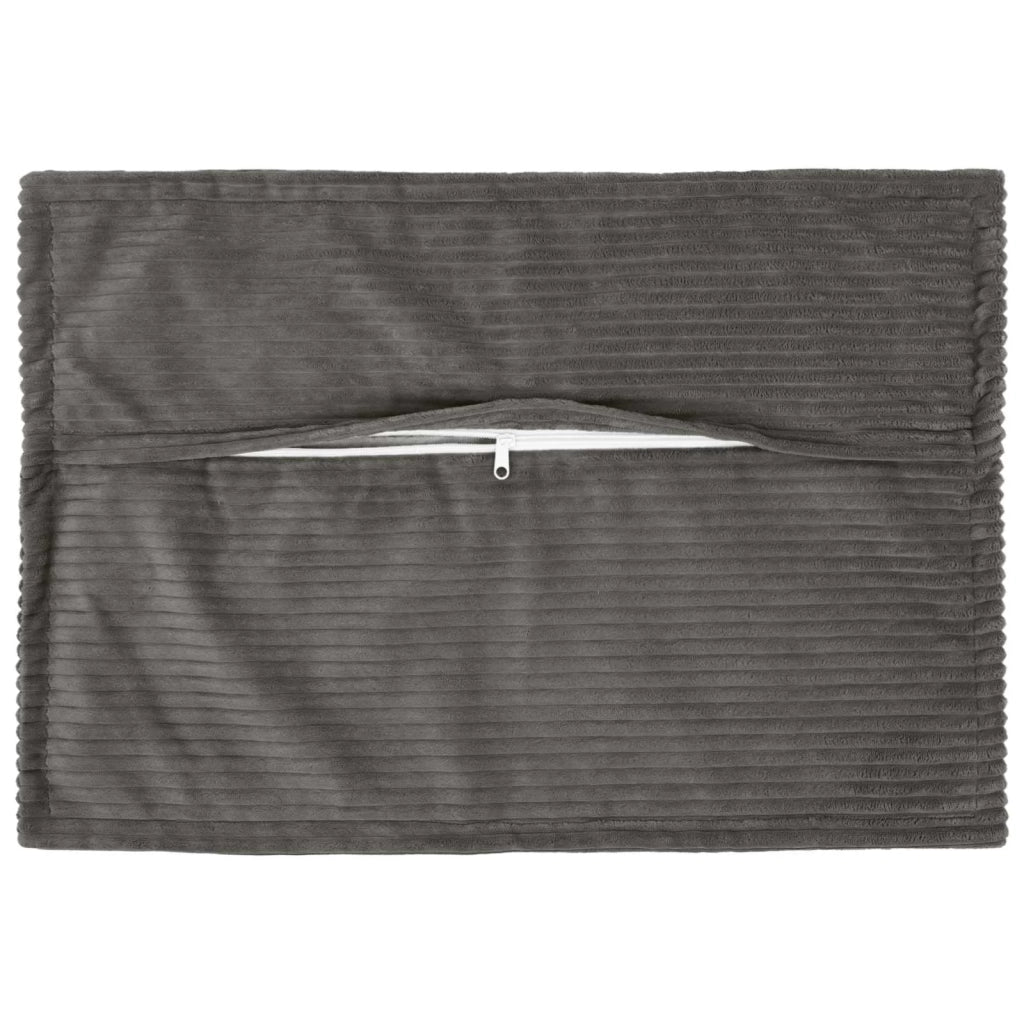 Federa 6 pz HOUTEN Grigio Scuro 50 x 80 cm corduroy 920112