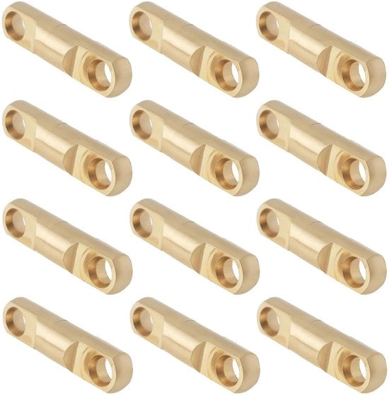 Viti di Scambio per Pesci con Alta Resistenza - 12 pezzi - Ottone - 360°