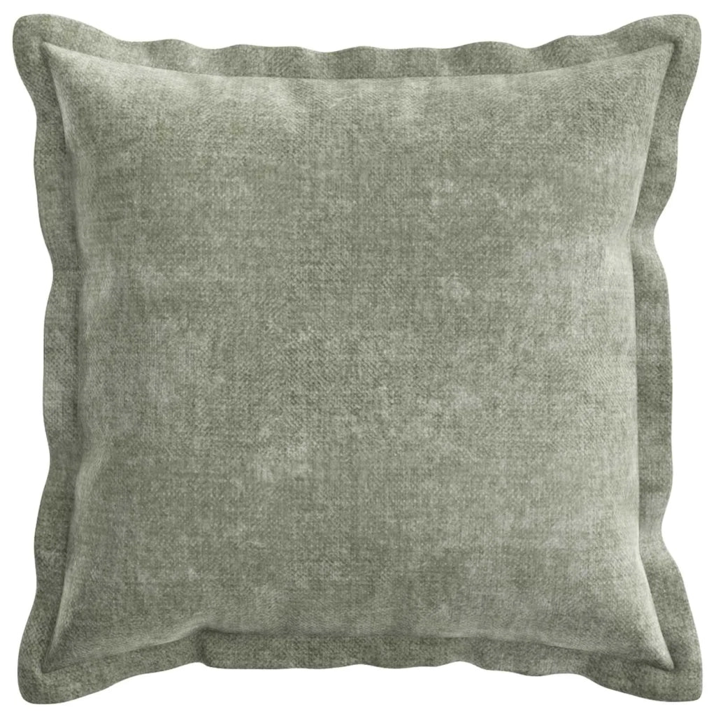 Federa 12 pz HOUTEN Verde 45 x 45 cm Tessuto Chenille 918696